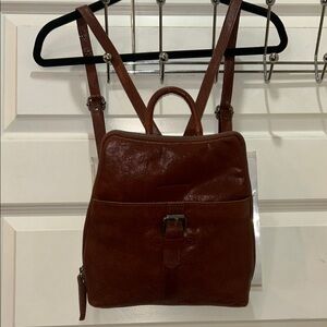 Spikes & Sparrow Brown Leather Interior Label